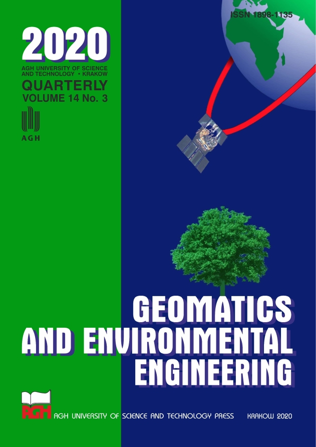 Geomatics and Environmental Engineering, vol. 14, no. 3