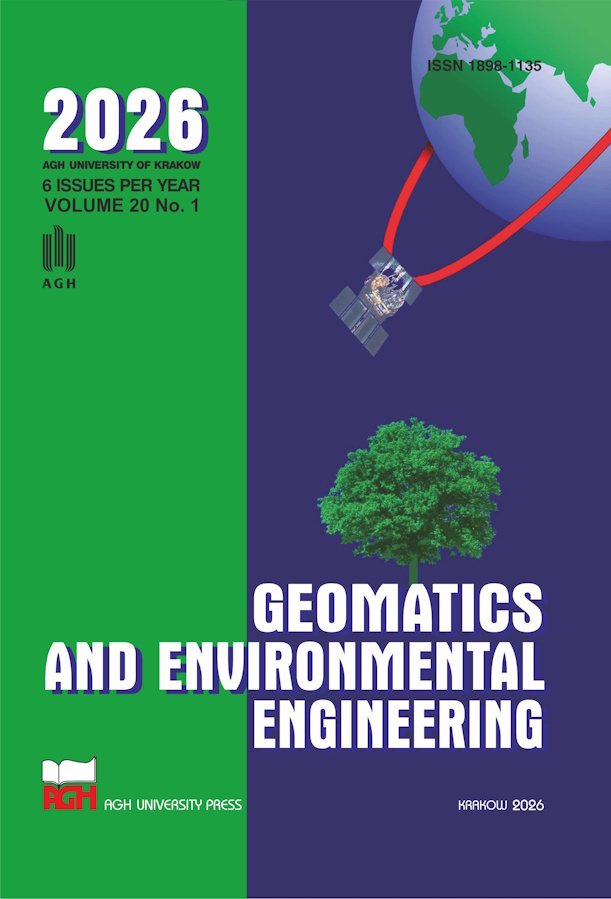 Geomatics and Environmental Engineering, vol. 20, no. 1