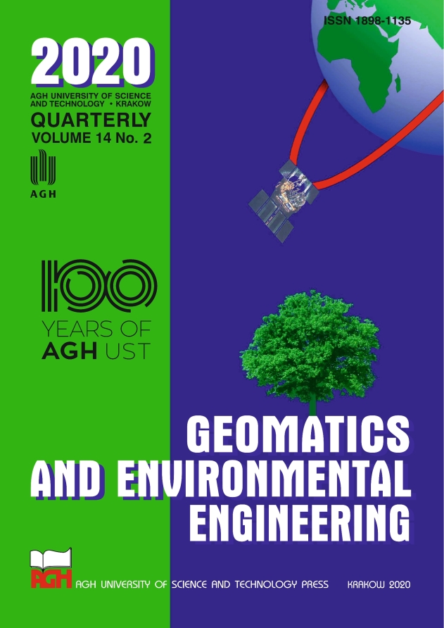 Geomatics and Environmental Engineering, vol. 14, no. 2